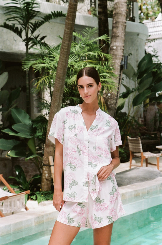 Maggie Pyjama Set - Hydrangea Pink OMFORT