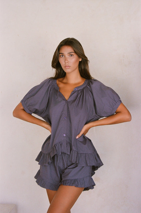 Sophie Sleep Set - Cotton Modal - Midnight Blue OMFORT