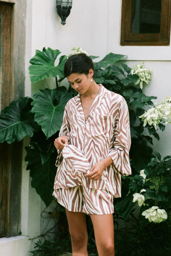 Peta Sleep Set - ECOVERO - Zebra OMFORT