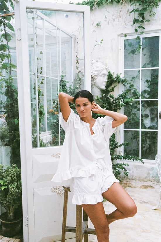 Sophie Sleep Set - Cotton Modal - Off White OMFORT