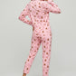 Christmas Gingerbread Man Candy Cane Pajama Set OMFORT