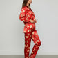 Christmas Cookie Print Pajama Set OMFORT