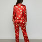 Christmas Cookie Print Pajama Set OMFORT