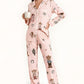 Cowboy Dogs Print Pajama Set OMFORT