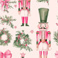 Christmas Nutcrackers Print Pajama Set OMFORT