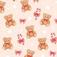 Christmas Teddy Print Pajama Set OMFORT