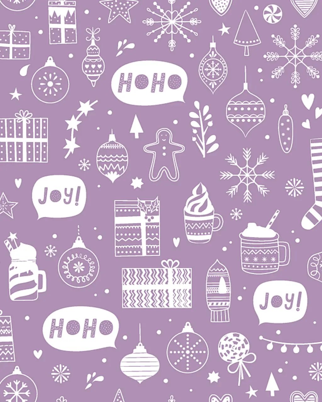 Winter Christmas Print Pajama Set OMFORT