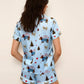 Adorable Christmas Dachshund Short Pajama Set OMFORT