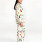 Christmas Jingle Bell Print Pajama Set OMFORT