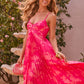 Soraya Floral Printed And Pleated Maxi Dress mysite