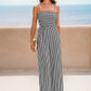 Feeling Inspired Striped Jumpsuit OMFORT
