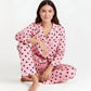 Polka Dot Print Pajama Set OMFORT