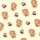 Betty Boop Cherry Print Pajama Set OMFORT