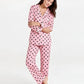 Polka Dot Print Pajama Set OMFORT