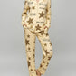 Leopard Star Print Pajama Set OMFORT