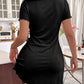 "PRIDE!" Rainbow Handwritten Text Nightdress OMFORT