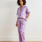 Strawberry Print Satin Pajama Set OMFORT
