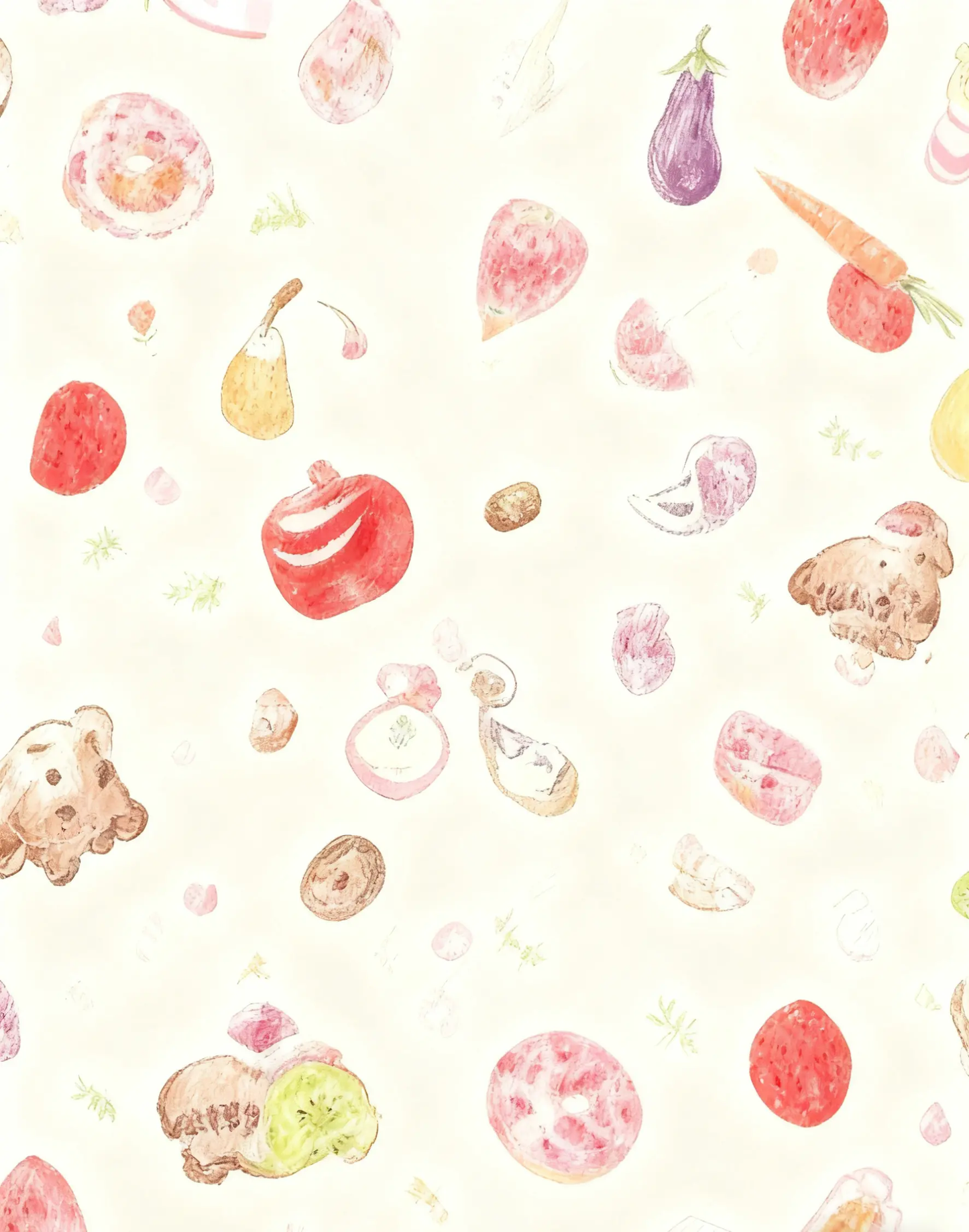 Sweet Print Casual Lapel Pajama Set OMFORT