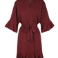Ruffle Hemmed Bridesmaid Robe mysite