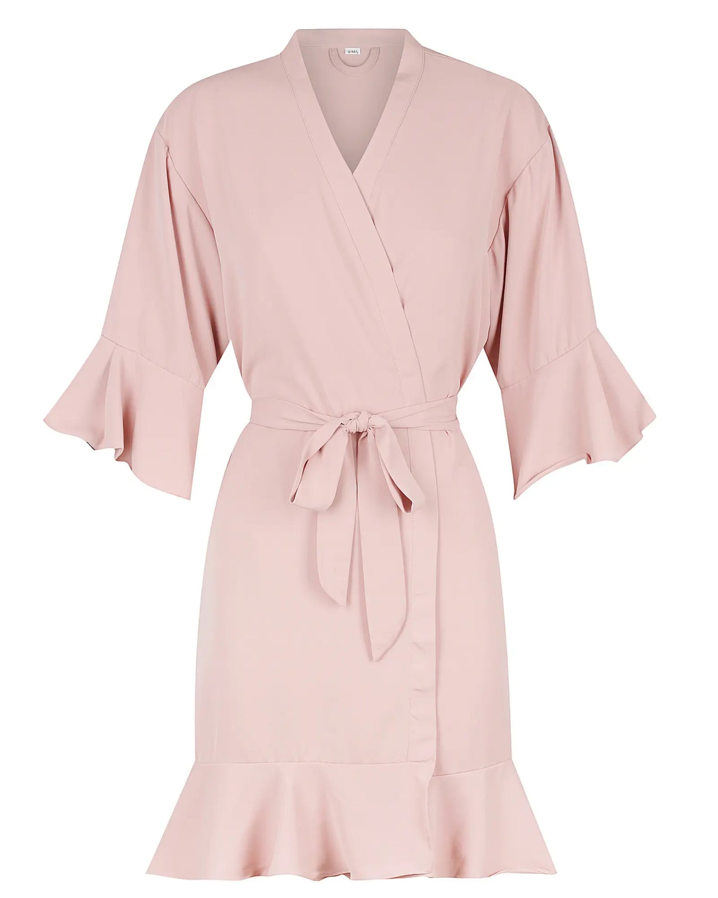 Ruffle Hemmed Bridesmaid Robe mysite