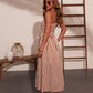 Sandbar Social Striped Midi Dress OMFORT