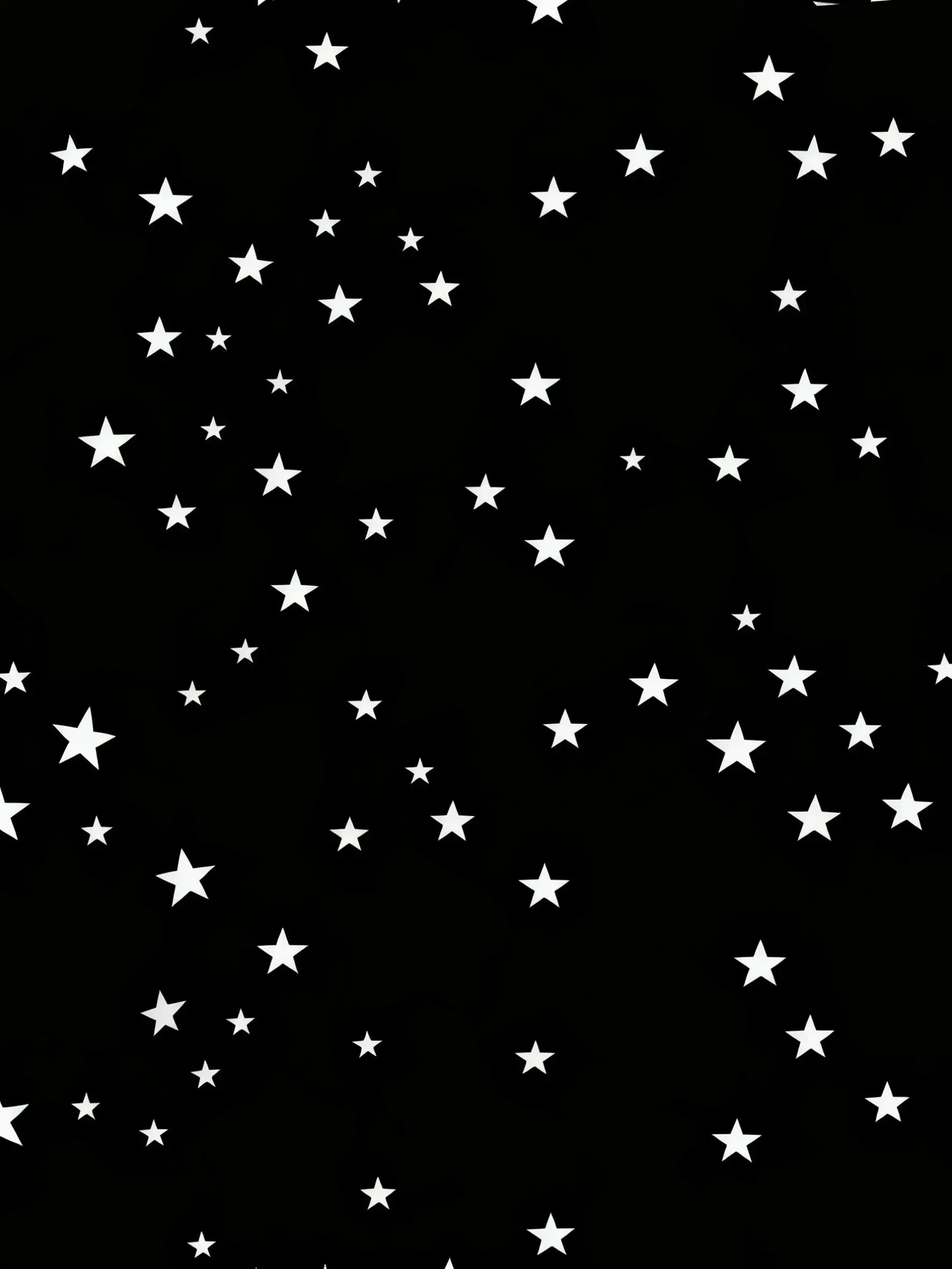 Black Star-Print Lapel Pajama Set OMFORT