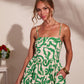 Coastal Heirloom Cotton Abstract Print Midi Dress OMFORT