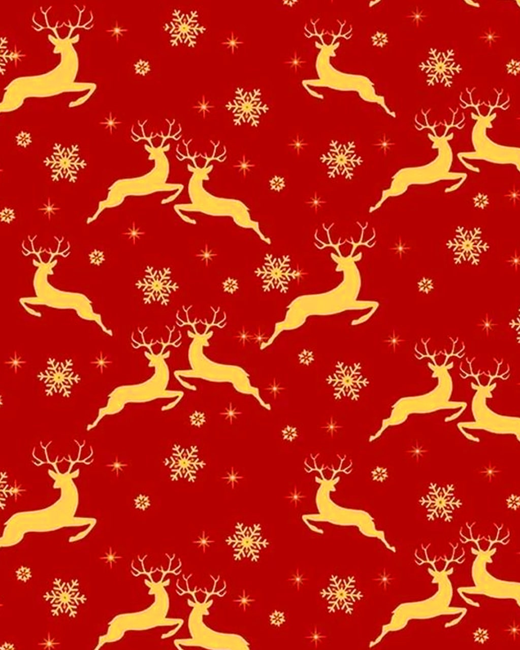 Christmas Reindeer Print Pajama Set OMFORT