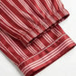 Long Sleeve Satin Three Stripes Pajama Set OMFORT
