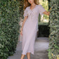 Alix Polka Dot Maxi Dress OMFORT