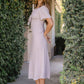 Alix Polka Dot Maxi Dress OMFORT