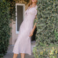 Alix Polka Dot Maxi Dress OMFORT