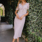 Alix Polka Dot Maxi Dress OMFORT