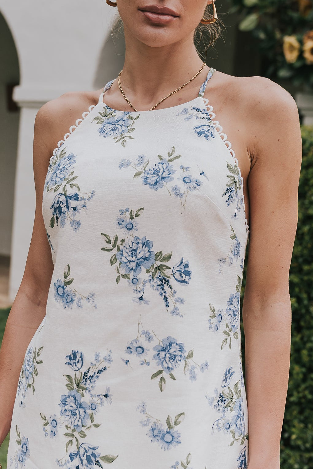 Brenda Floral Mini Dress OMFORT