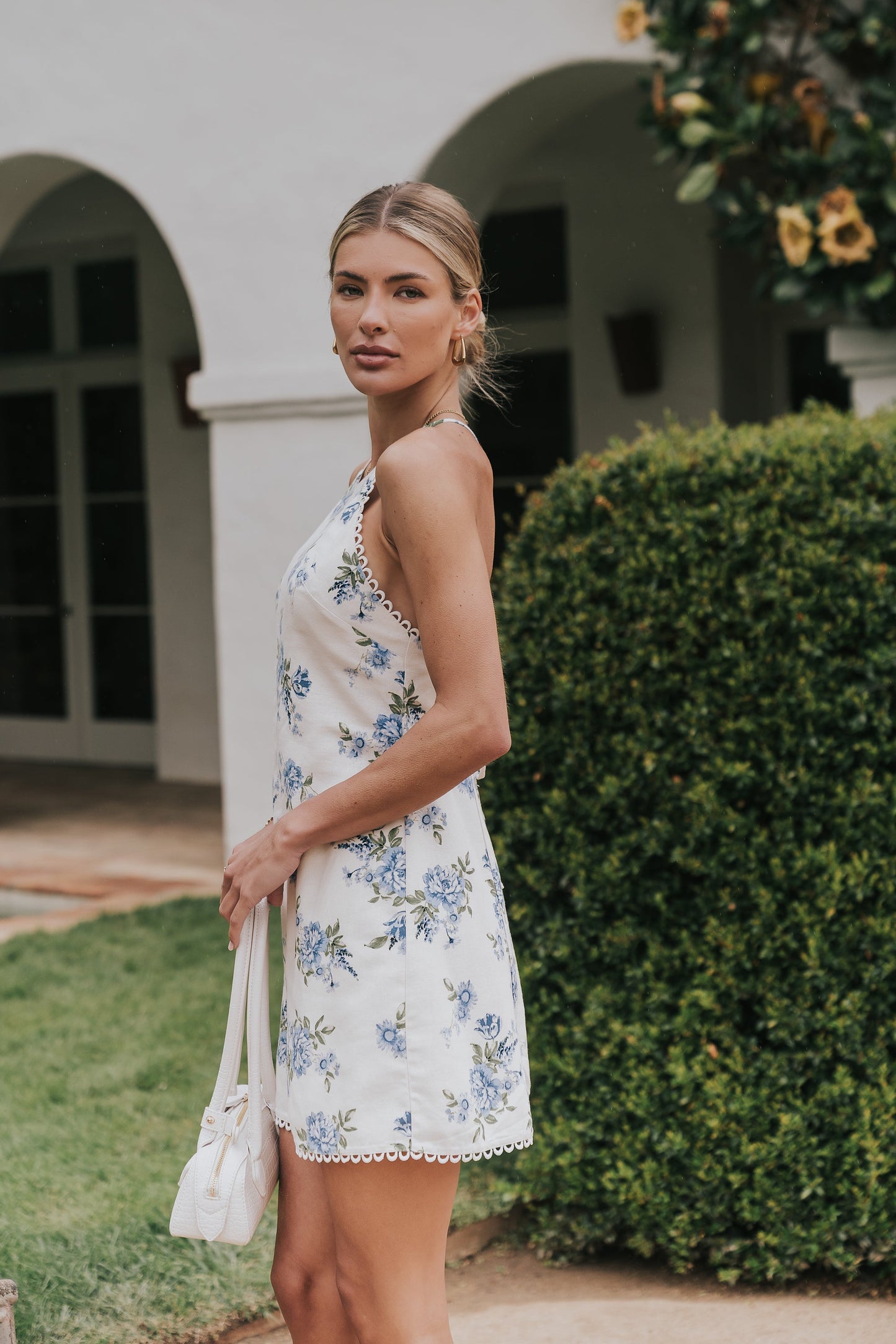 Brenda Floral Mini Dress OMFORT
