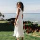 Tracey Maxi Dress in White OMFORT