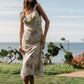 Halsey Floral Maxi Dress OMFORT