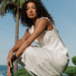 Tracey Maxi Dress in White OMFORT