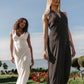 Tracey Maxi Dress in White OMFORT