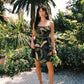 Adventurous Spirit Tropical Mini Dress OMFORT