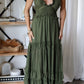 Michelle Ruffle Maxi Dress - 2 Colors OMFORT
