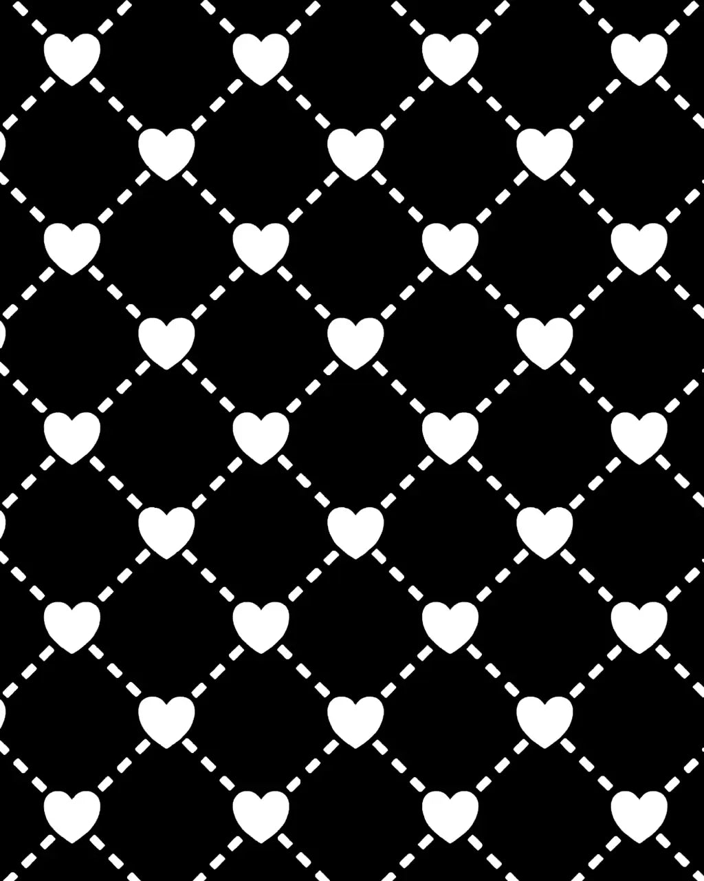 Heart Argyle Print Pajama Set - OMFORT