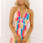 Summer Block Party Pleated Maxi Dress OMFORT