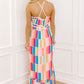 Summer Block Party Pleated Maxi Dress OMFORT