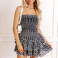 Lover's Gaze Eyelet Embroidered Mini Dress OMFORT