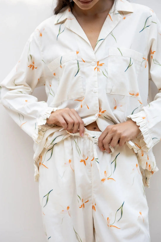 Felicity Frill Set - Long - Cotton Modal - Lily OMFORT
