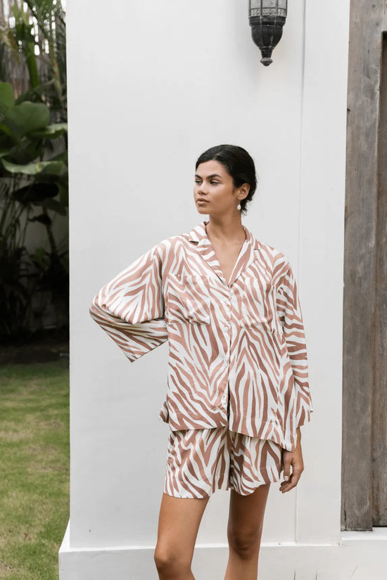 Peta Sleep Set - ECOVERO - Zebra OMFORT