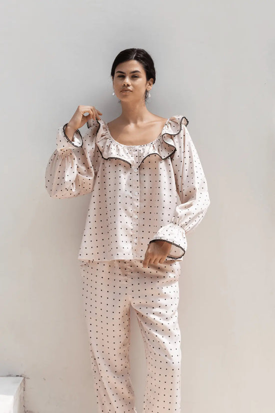 Jemima Sleep Set - Long - TENCEL Lyocell - Dot OMFORT