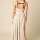 Flowy Trim Maxi Dress OMFORT