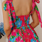 Island Escape Floral Mini Dress OMFORT